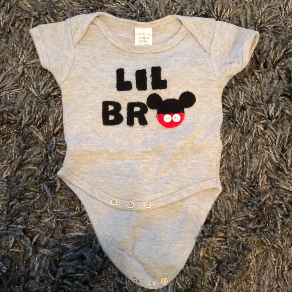 Lil Bro MICKEY DISNEY Onesie